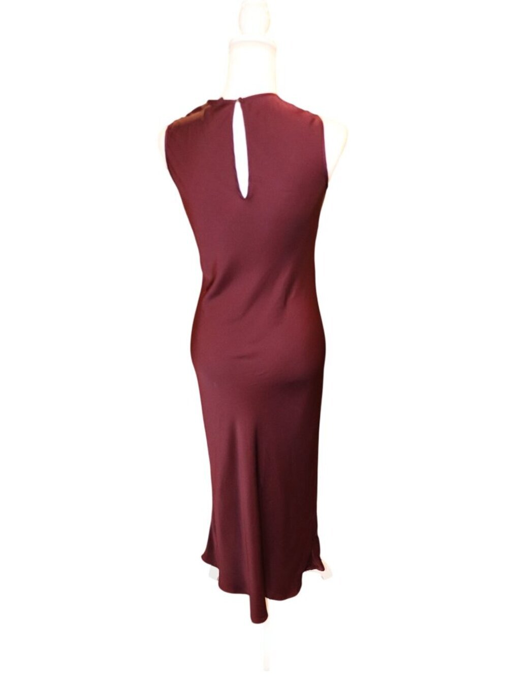 Quince Washable Stretch Silk Tank Midi Dress, Small NWT - Picture 3 of 5